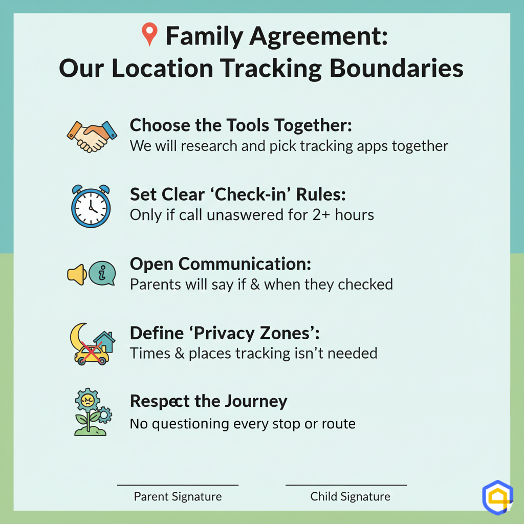 family location tracking agreement